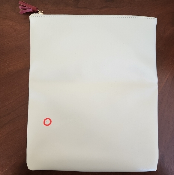 NWOT Rachel Pally Reversible Vegan Leather and Canvas Clutch in Bloom - Picture 10 of 12